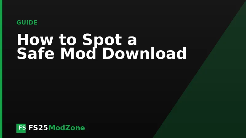 How to Spot a Safe Mod Download