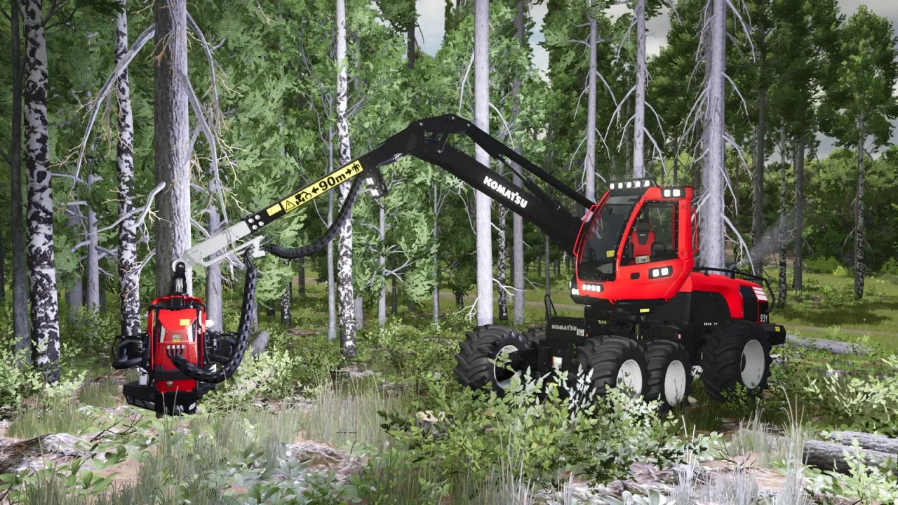 Komatsu 931 Pack FS25