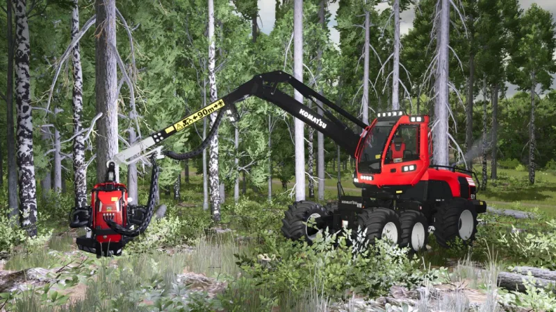 Komatsu 931 Pack FS25