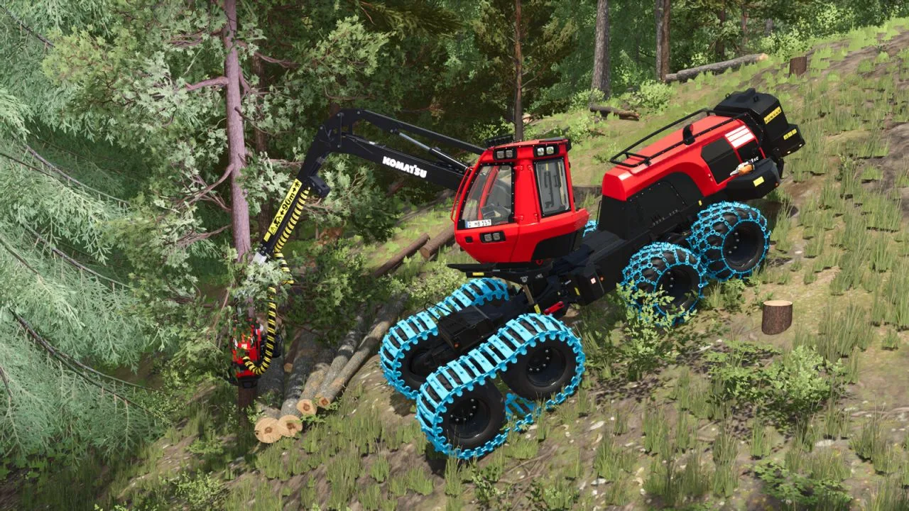 Komatsu 931 Pack FS25