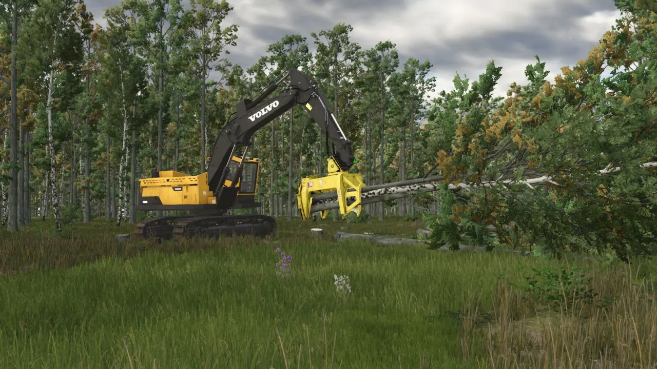 John Deere - FD 55 Fellerbuncher Head FS25