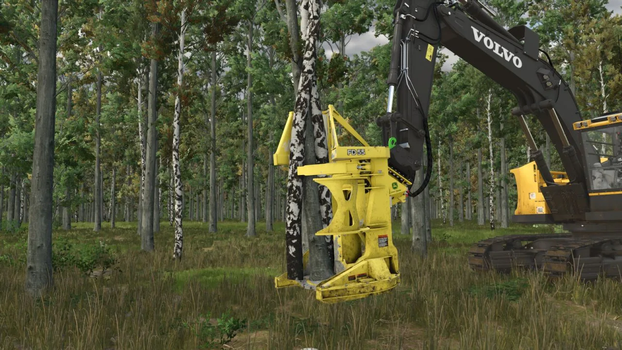 John Deere - FD 55 Fellerbuncher Head FS25