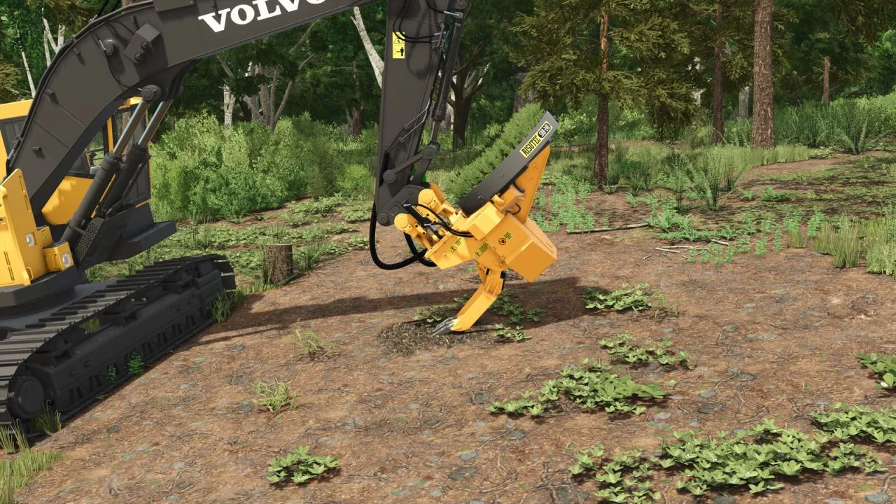 Tree Planter And Forestry Shredder FS25