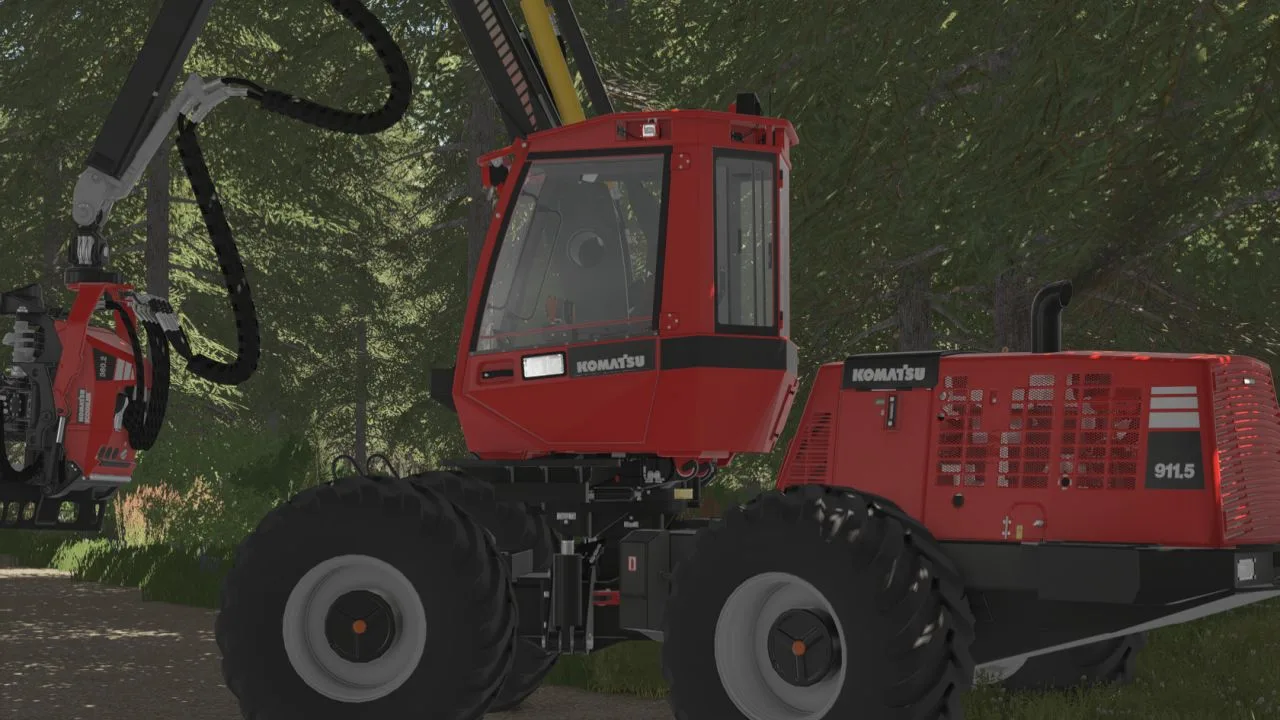 Komatsu 911 4 Wheel FS25