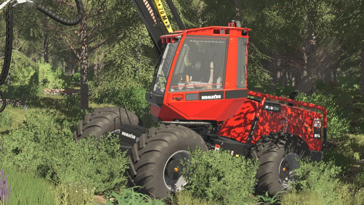 Komatsu 911 4 Wheel FS25