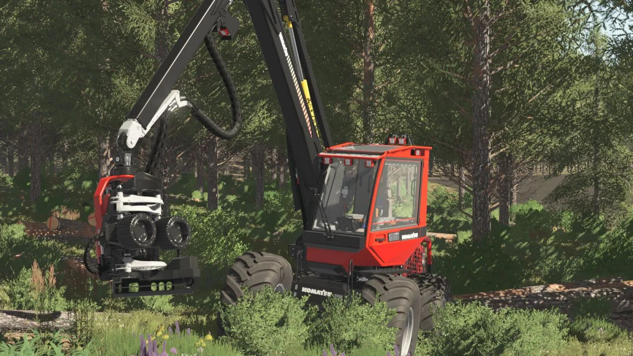 Komatsu 911 4 Wheel FS25