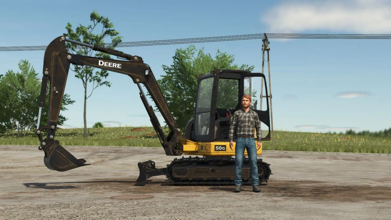 John Deere 50G FS25