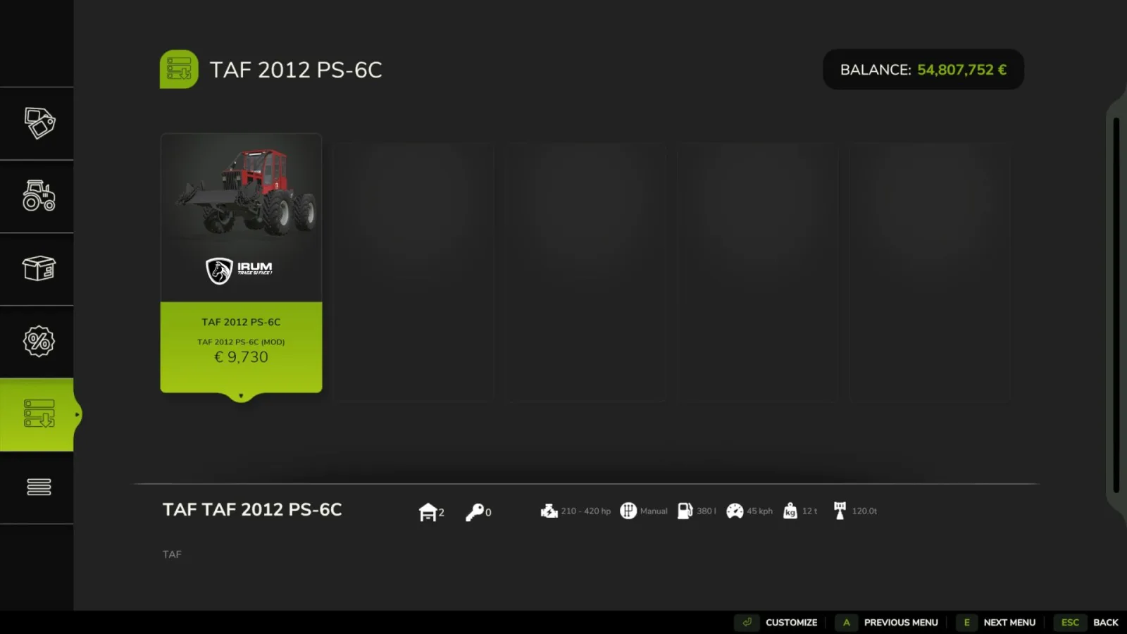 Irum TAF 2012 PC-6C & 690 PES FS25