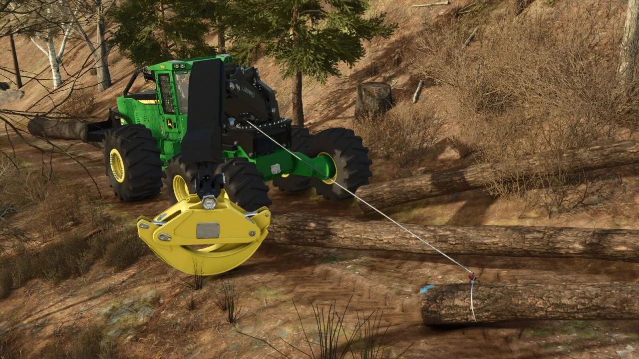 John Deere 768L-II SwingBoom FS25