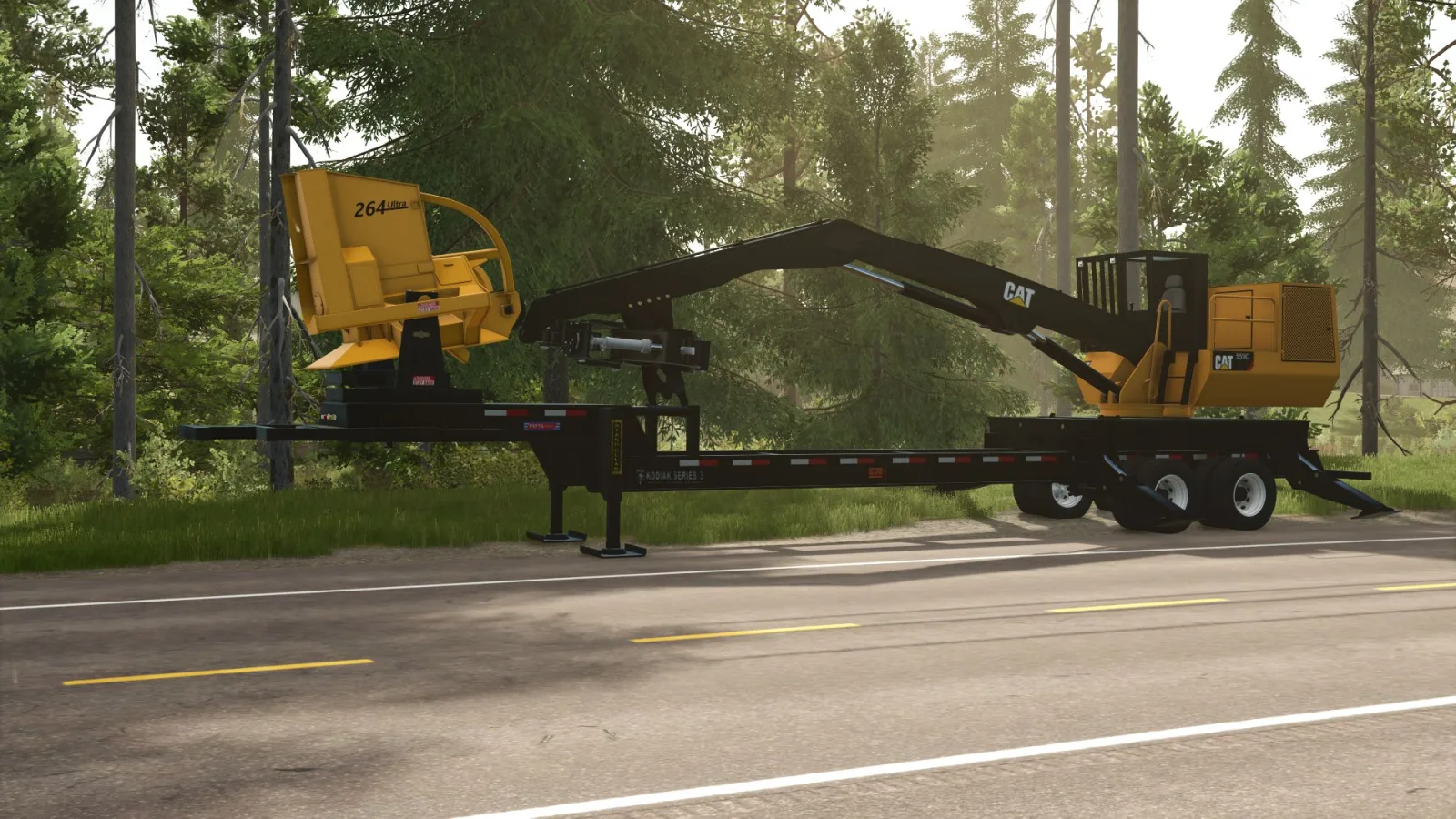 CAT 559C Knuckleboom Loader FS25