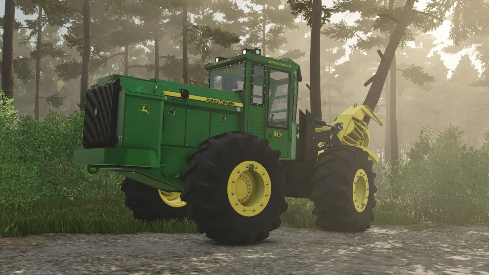 John Deere 843K FS25