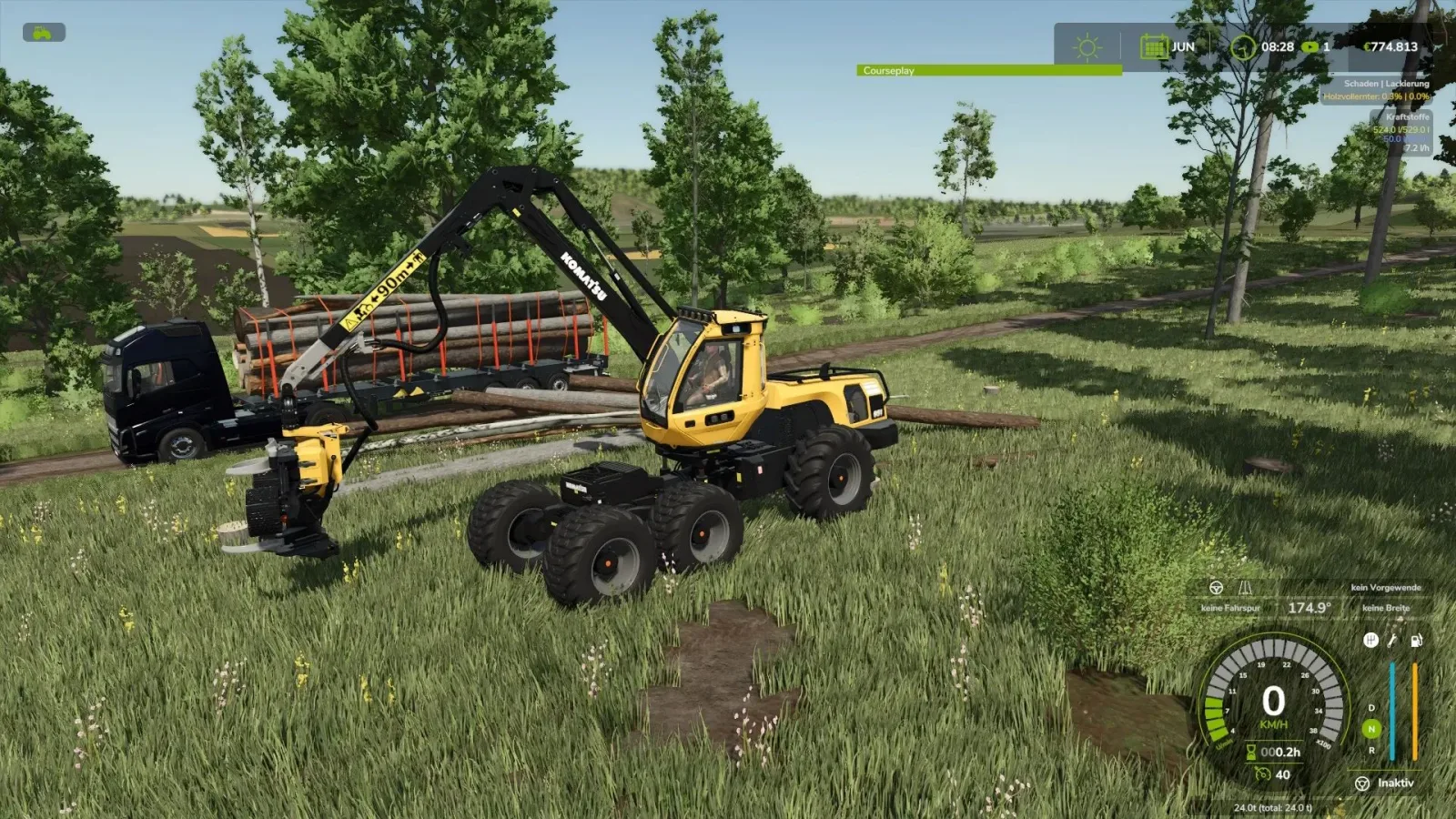 Komatsu 951 Tuned FS25