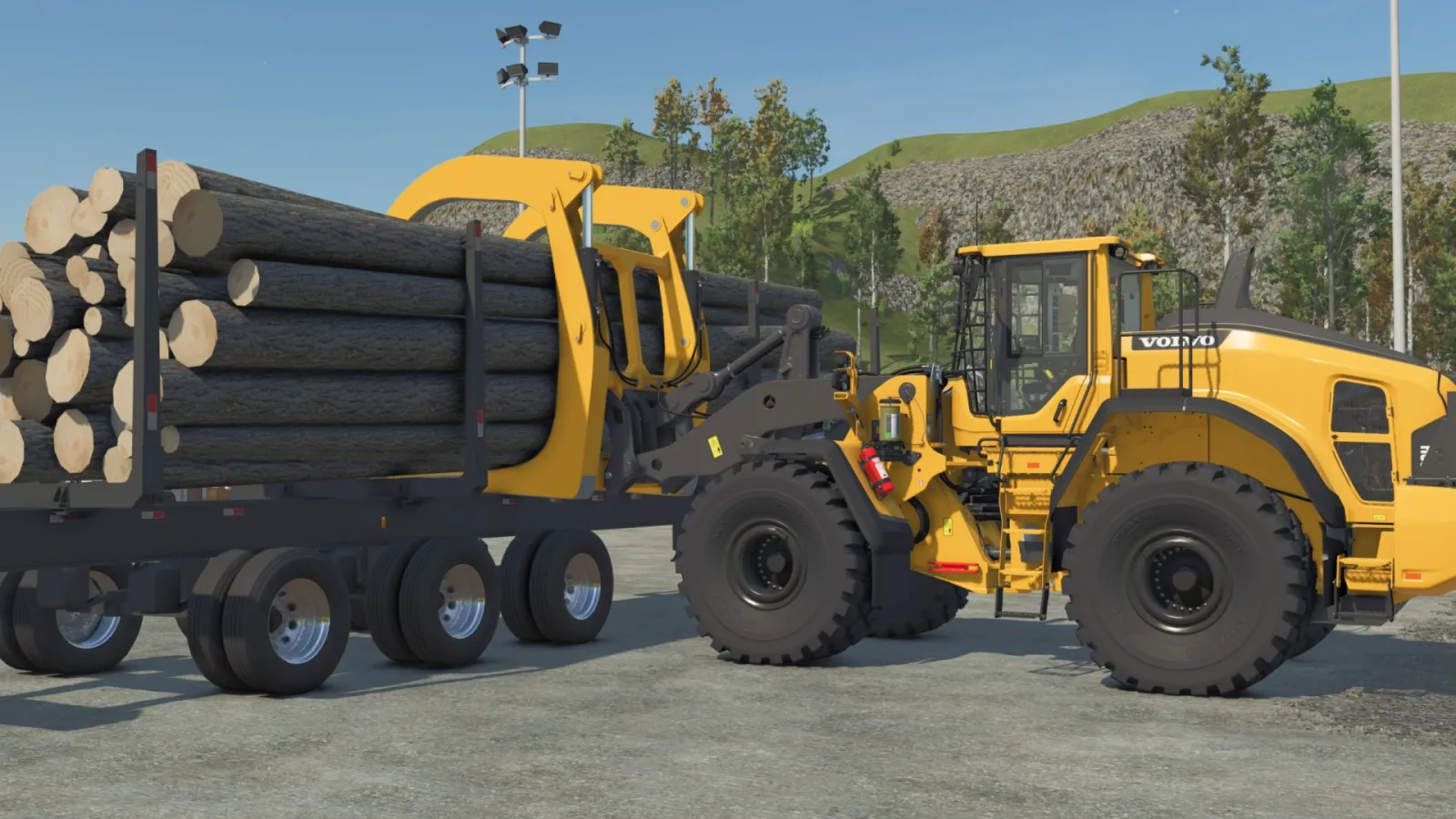 Millyard Grapple/Edited Volvo l180H FS25
