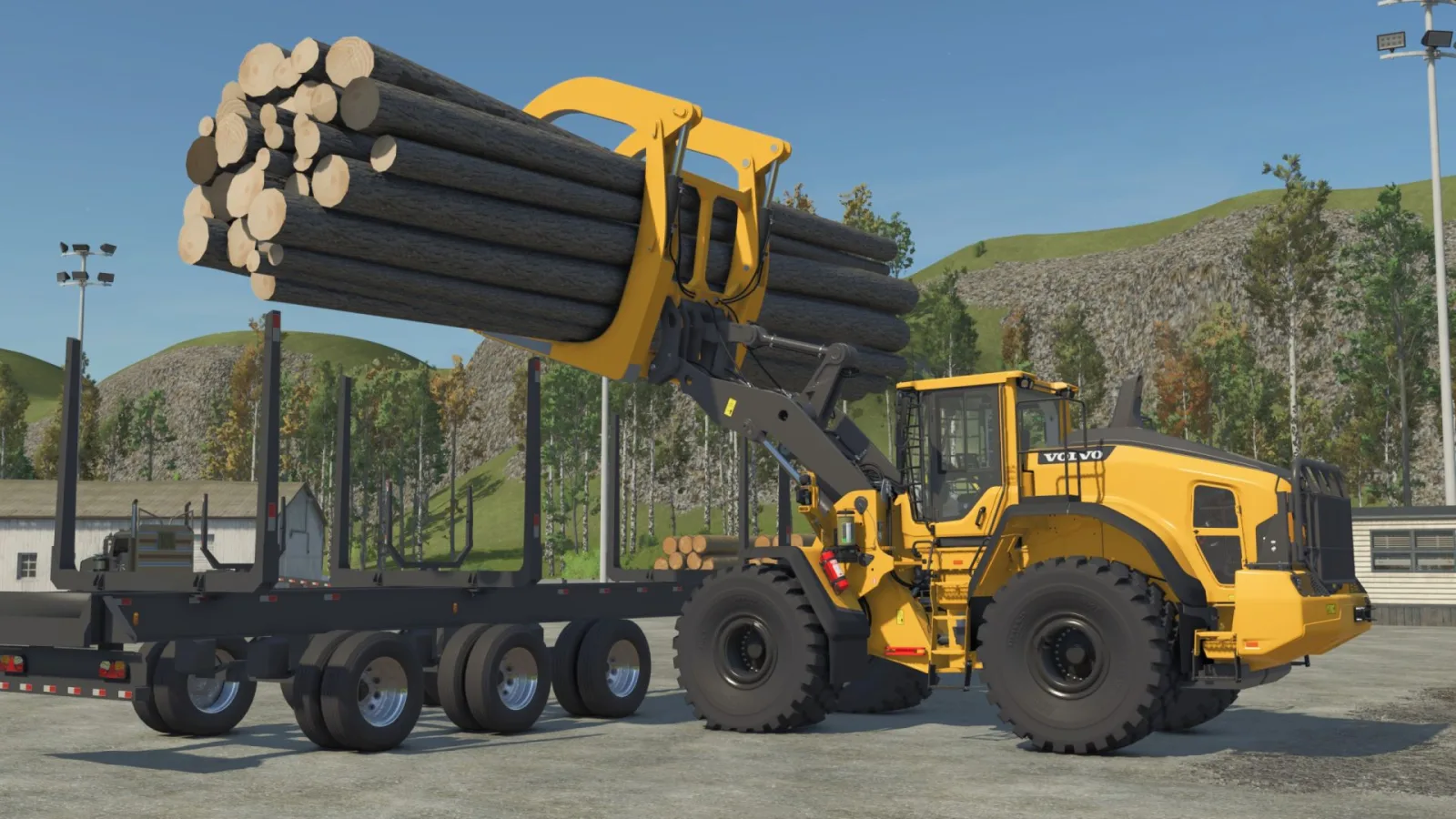 Millyard Grapple/Edited Volvo l180H FS25