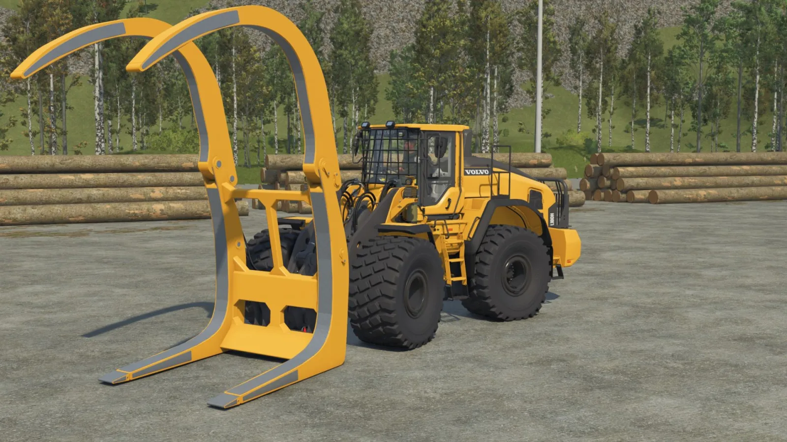 Millyard Grapple/Edited Volvo l180H FS25