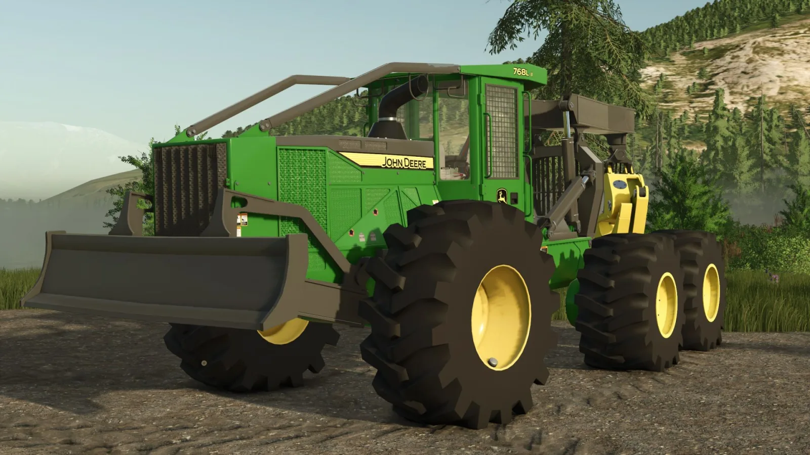 John Deere 768L-II FS25