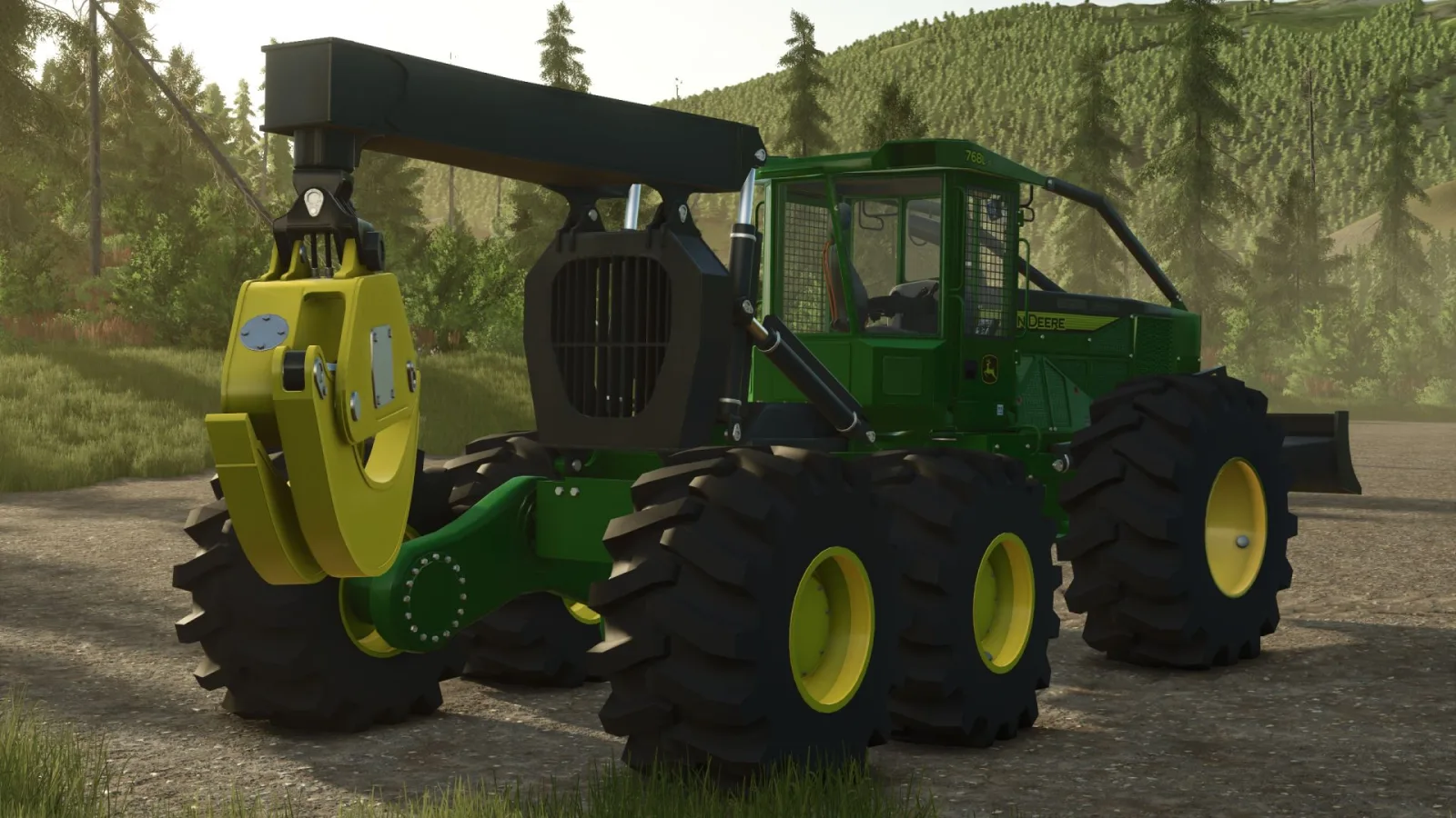 John Deere 768L-II FS25