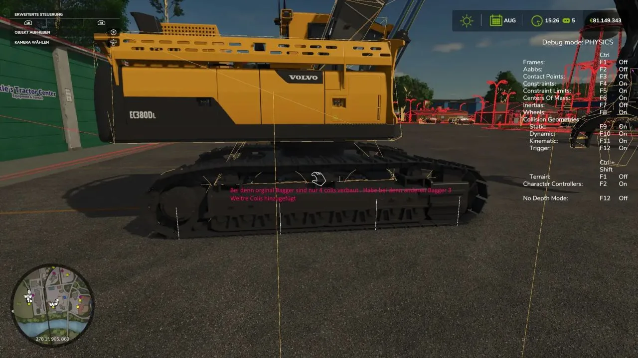 Volvo EC250DL (More Colisions) FS25