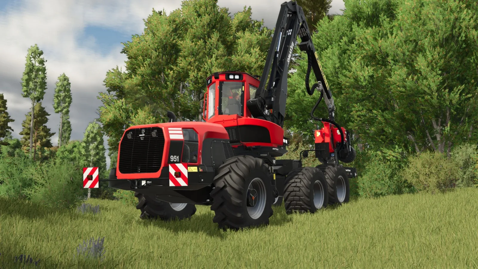 Komatsu 951 (90cm max tree size) FS25