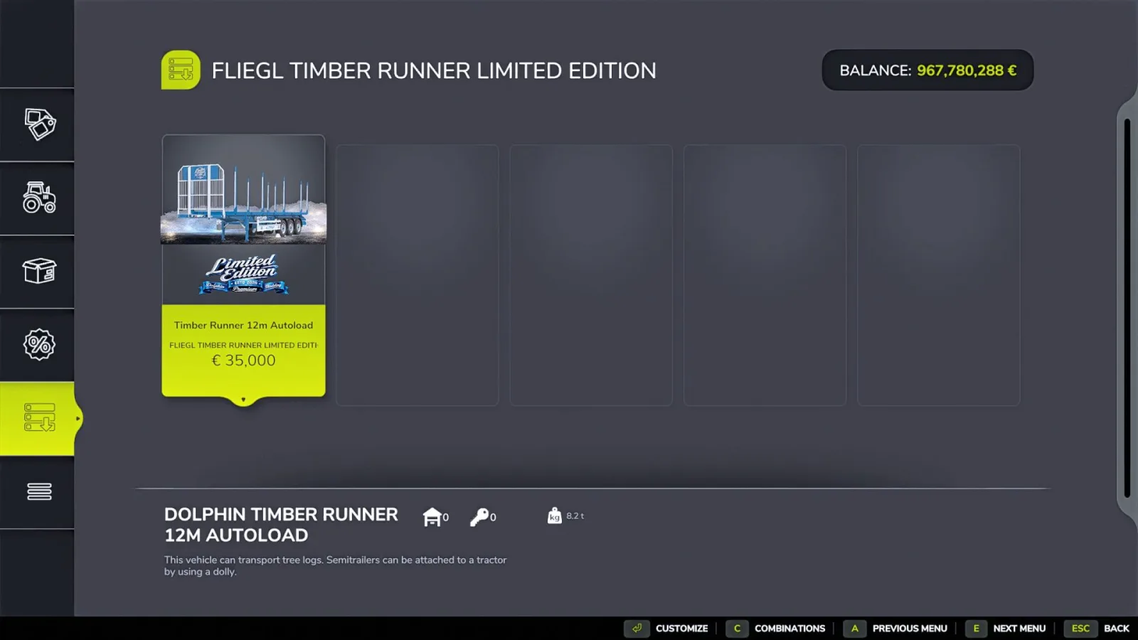 Fliegl Timber Runner Limited Edition FS25