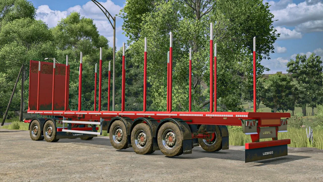 Lizard Timber Trailer Pack FS25