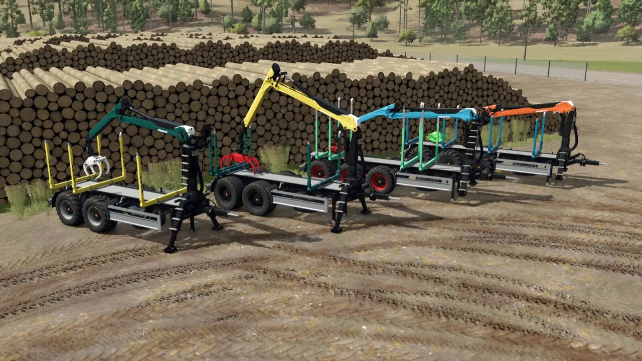 Lizard Forest Trailer Pack FS25