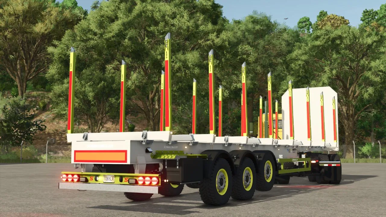 Schwarzmueller Timber Semitrailer WOP FS25