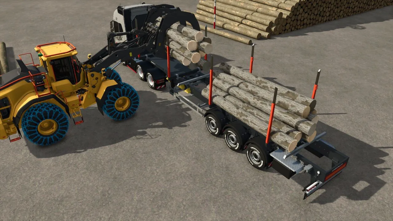 Schwarzmueller Timber Semitrailer WOP FS25