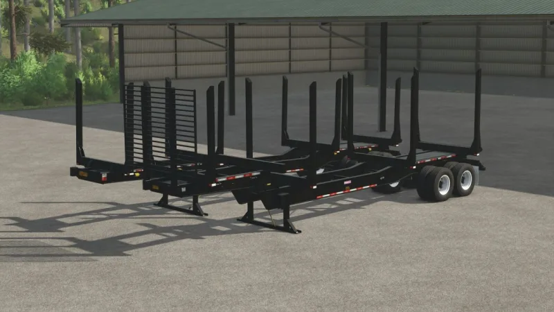 Pitts Log Trailer Pack FS25
