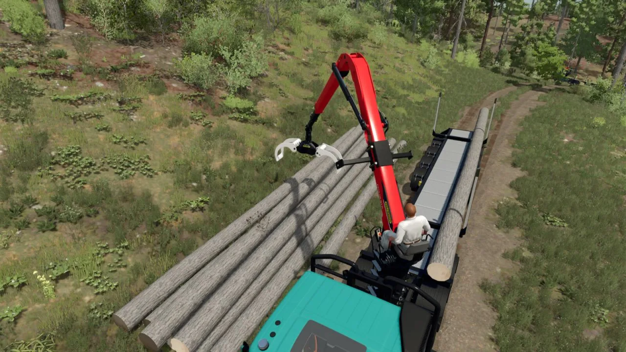 Palfinger Universal L-Crane Pack FS25