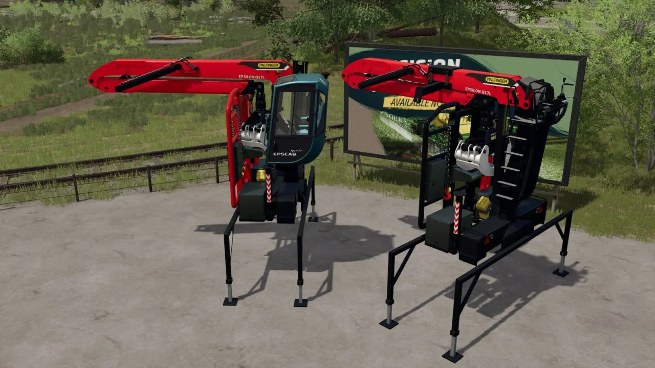 Palfinger Universal L-Crane Pack FS25