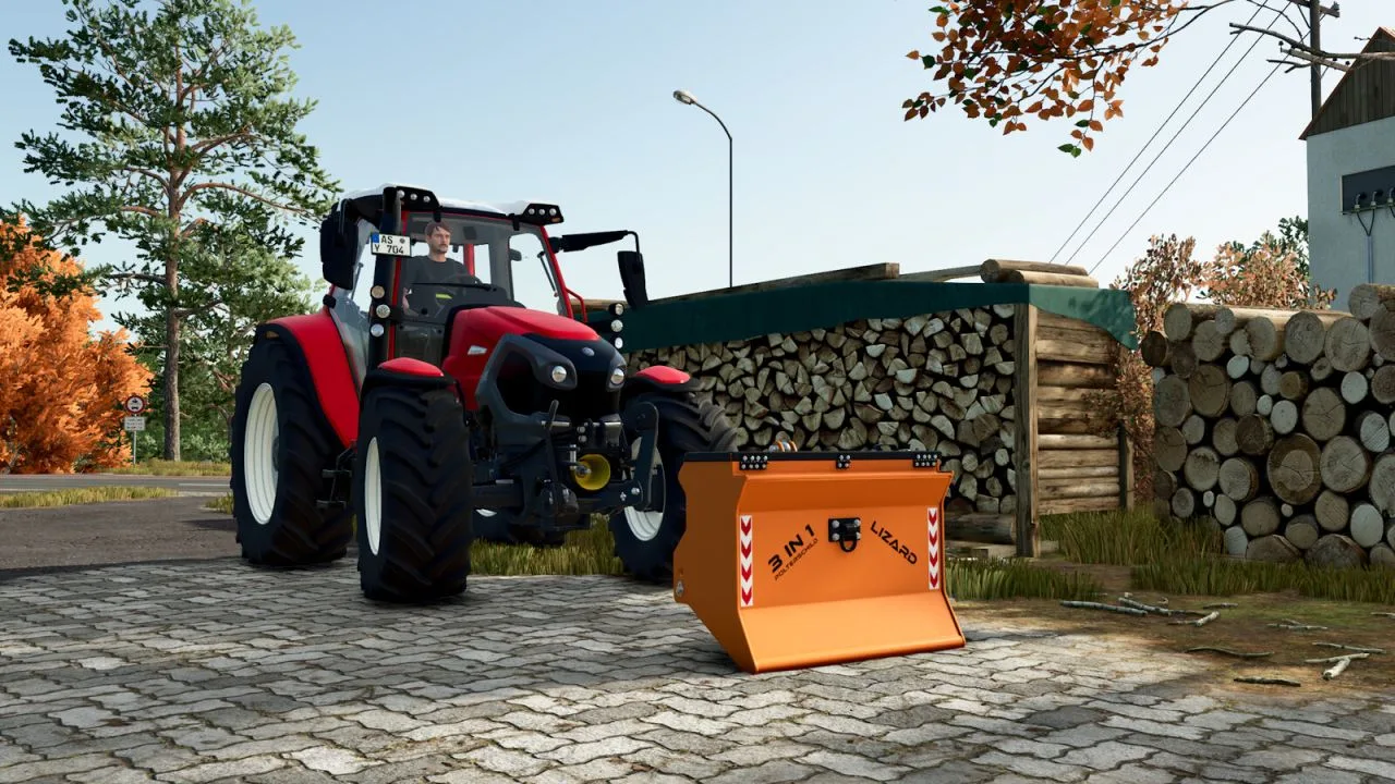Lizard Log Shield FS25