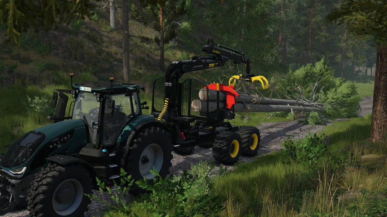 Ponsse Forwarder Trailer FS25