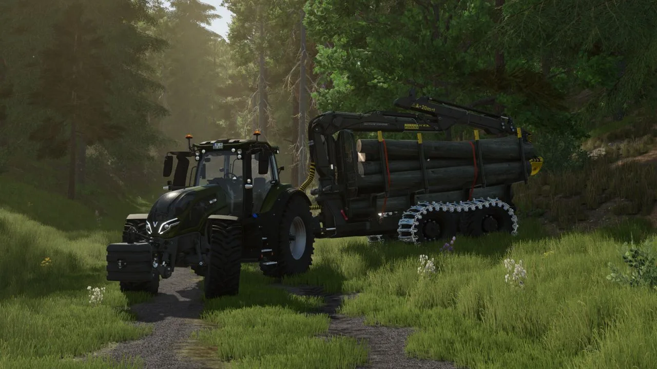 Ponsse Forwarder Trailer FS25