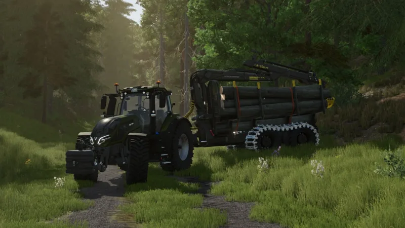 Ponsse Forwarder Trailer FS25