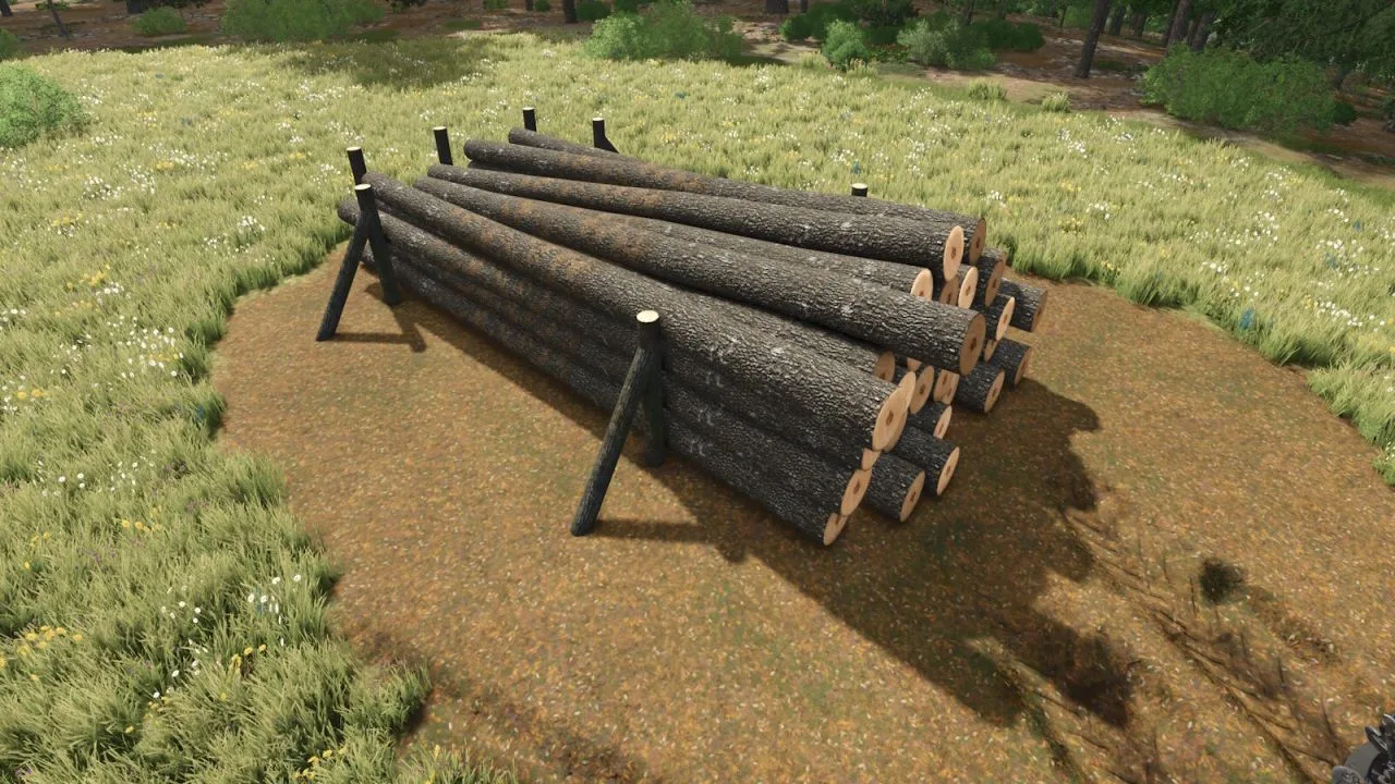 Wooden Support FS25