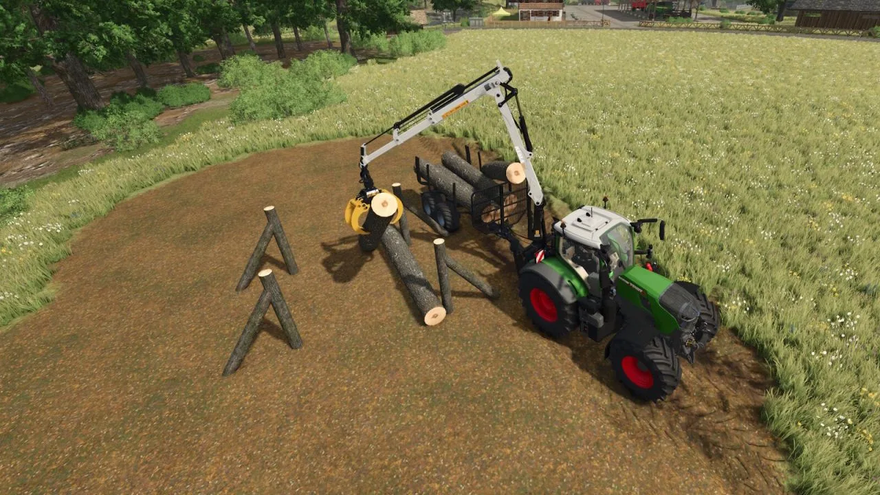 Wooden Support FS25