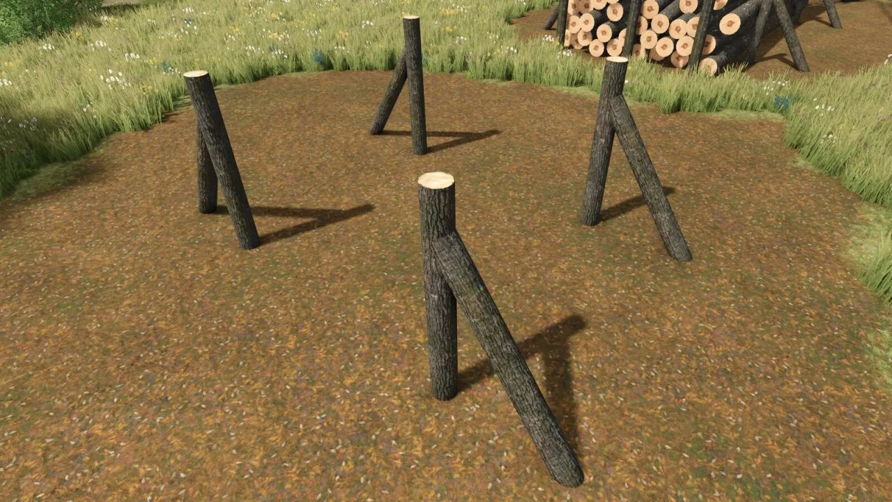 Wooden Support FS25