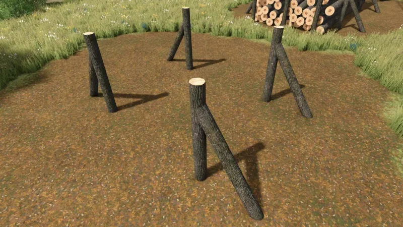 Wooden Support FS25