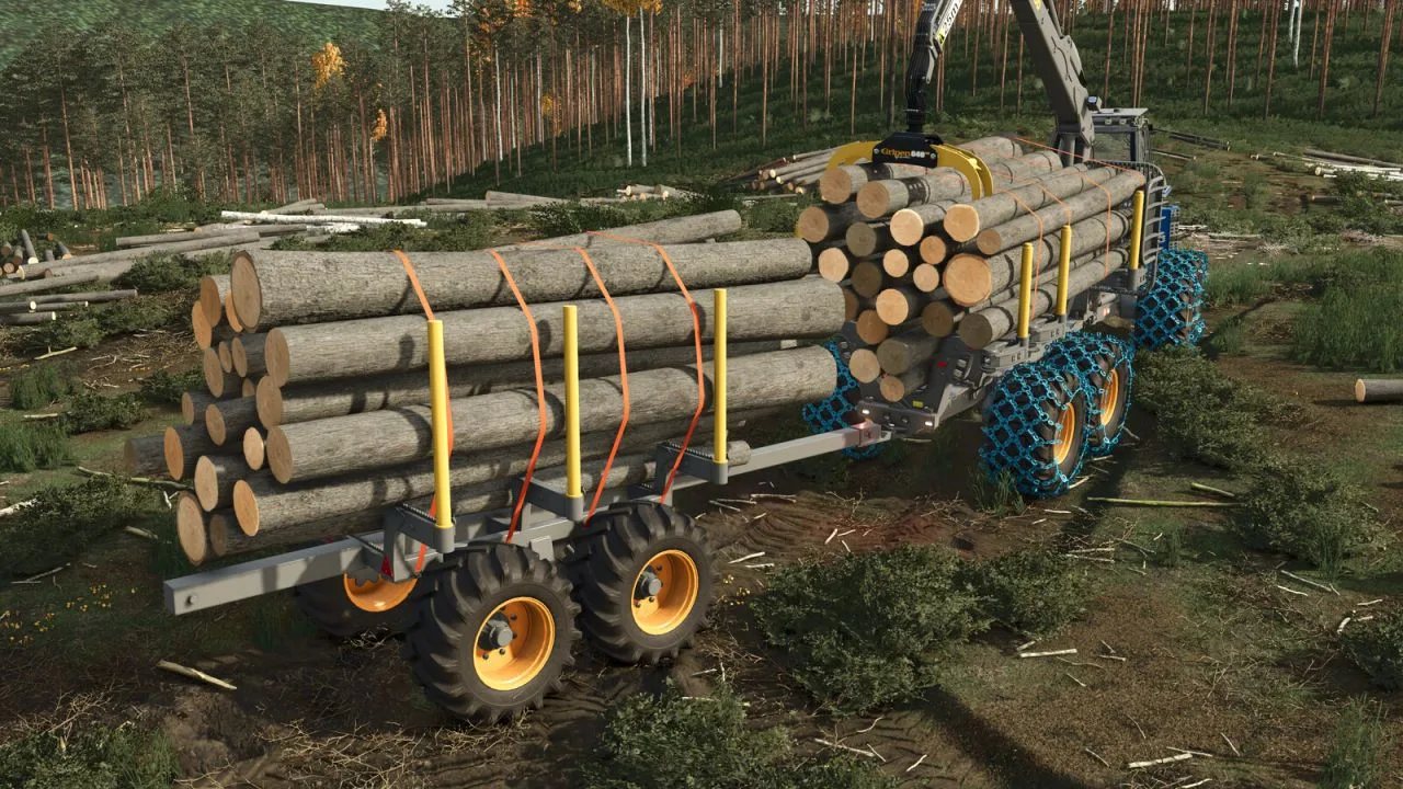 Forwarder Trailer FS25