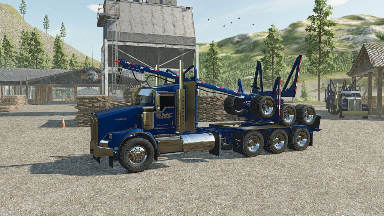 Log Pole Trailer Pack FS25