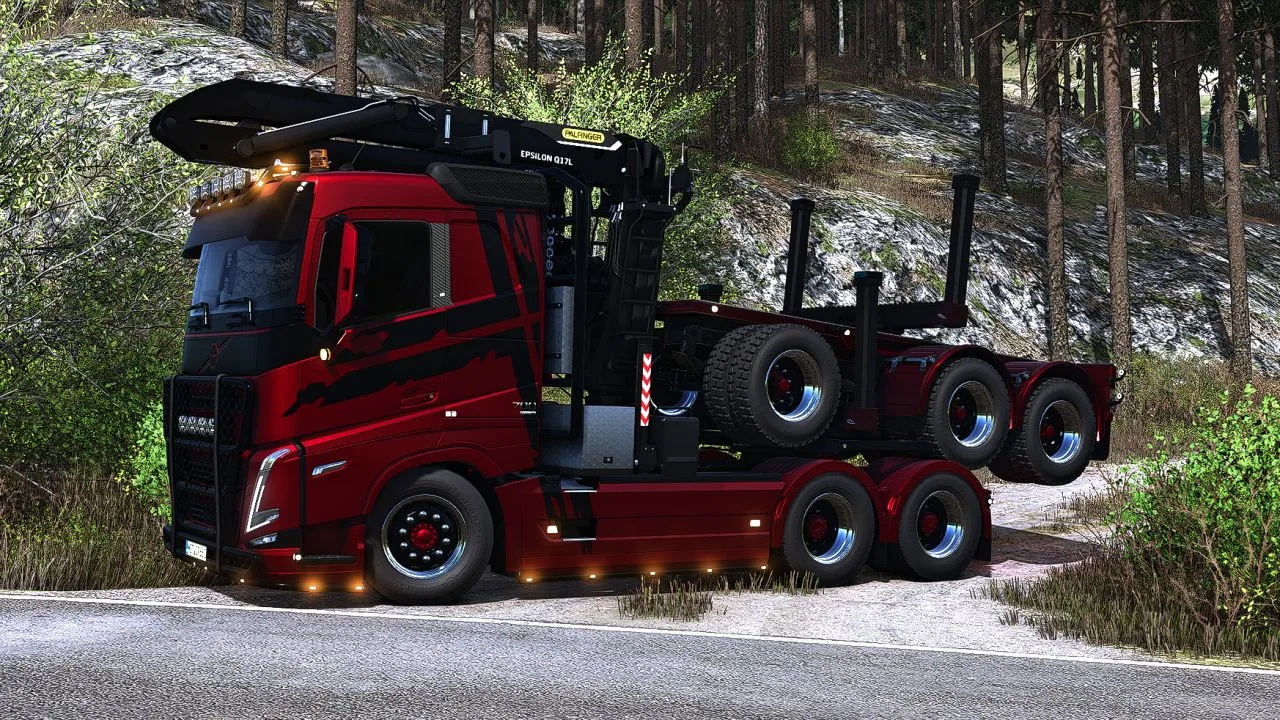 Truck Wood Trailers Pack FS25