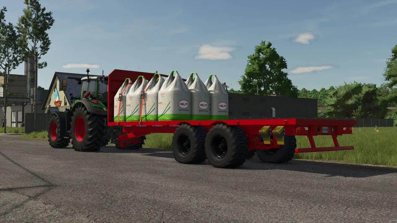 Lizard 28FT Timber Trailer FS25