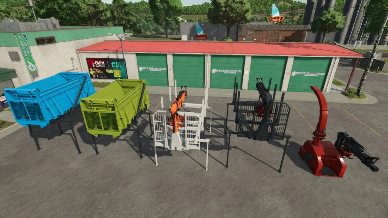 CLAAS Xerion Attachments FS25