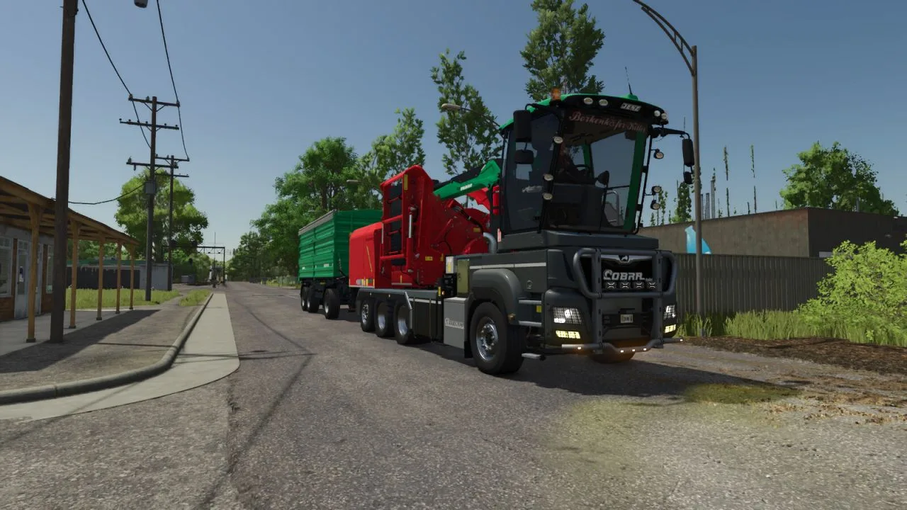 JENZ HEM 922 DQ Cobra Hybrid FS25