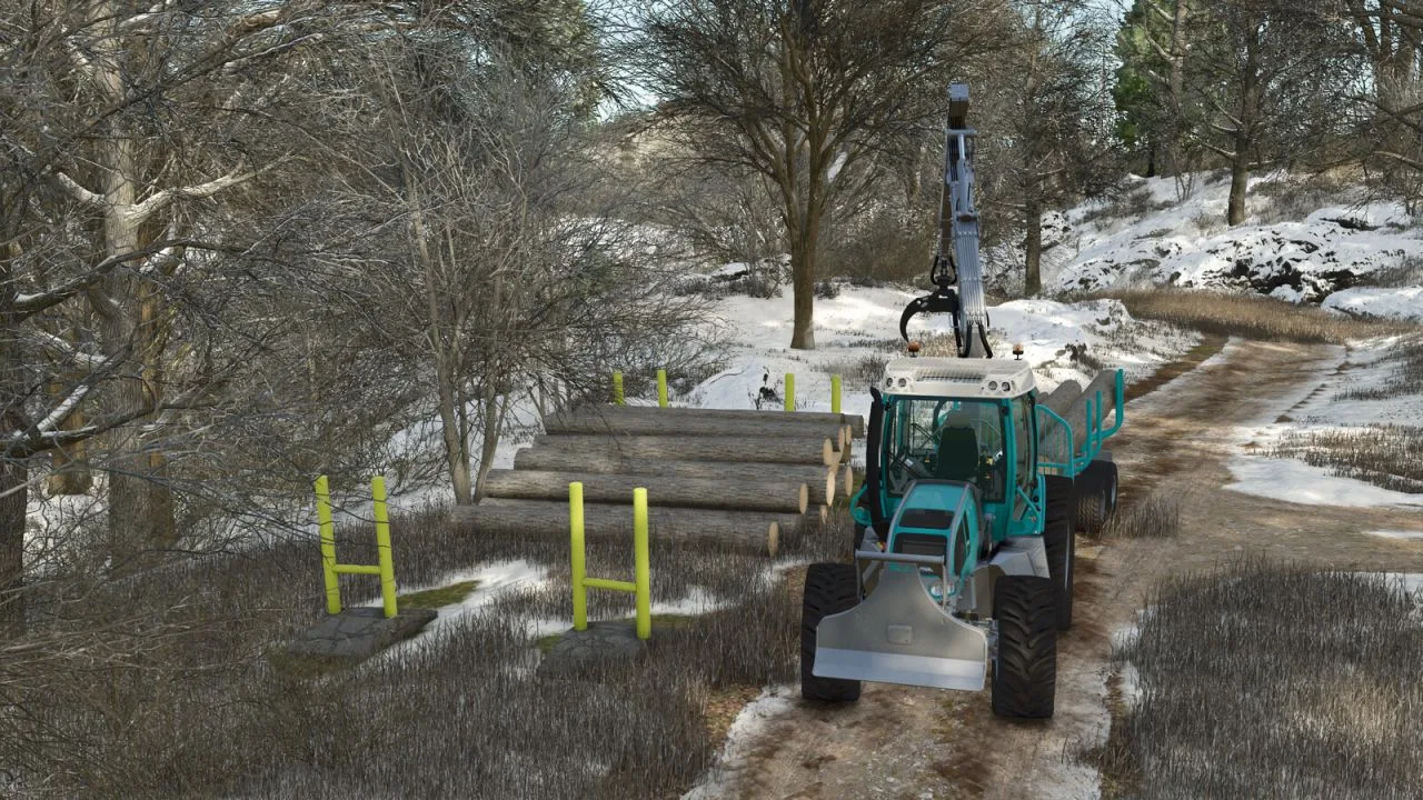 Mobile Wood Storage FS25