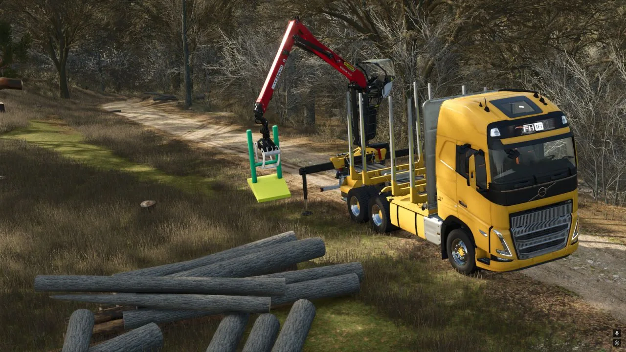 Mobile Wood Storage FS25