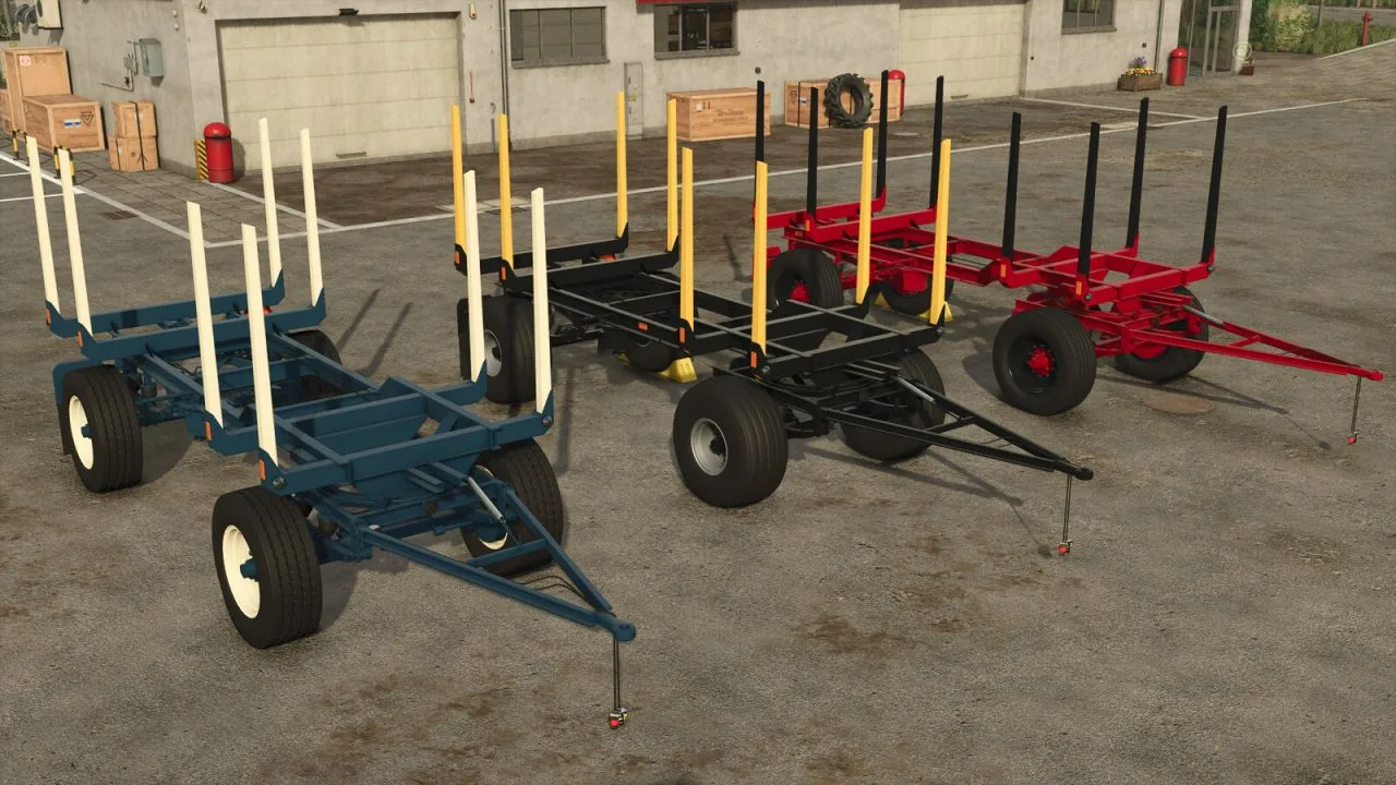 HW80 Wood Trailer FS25