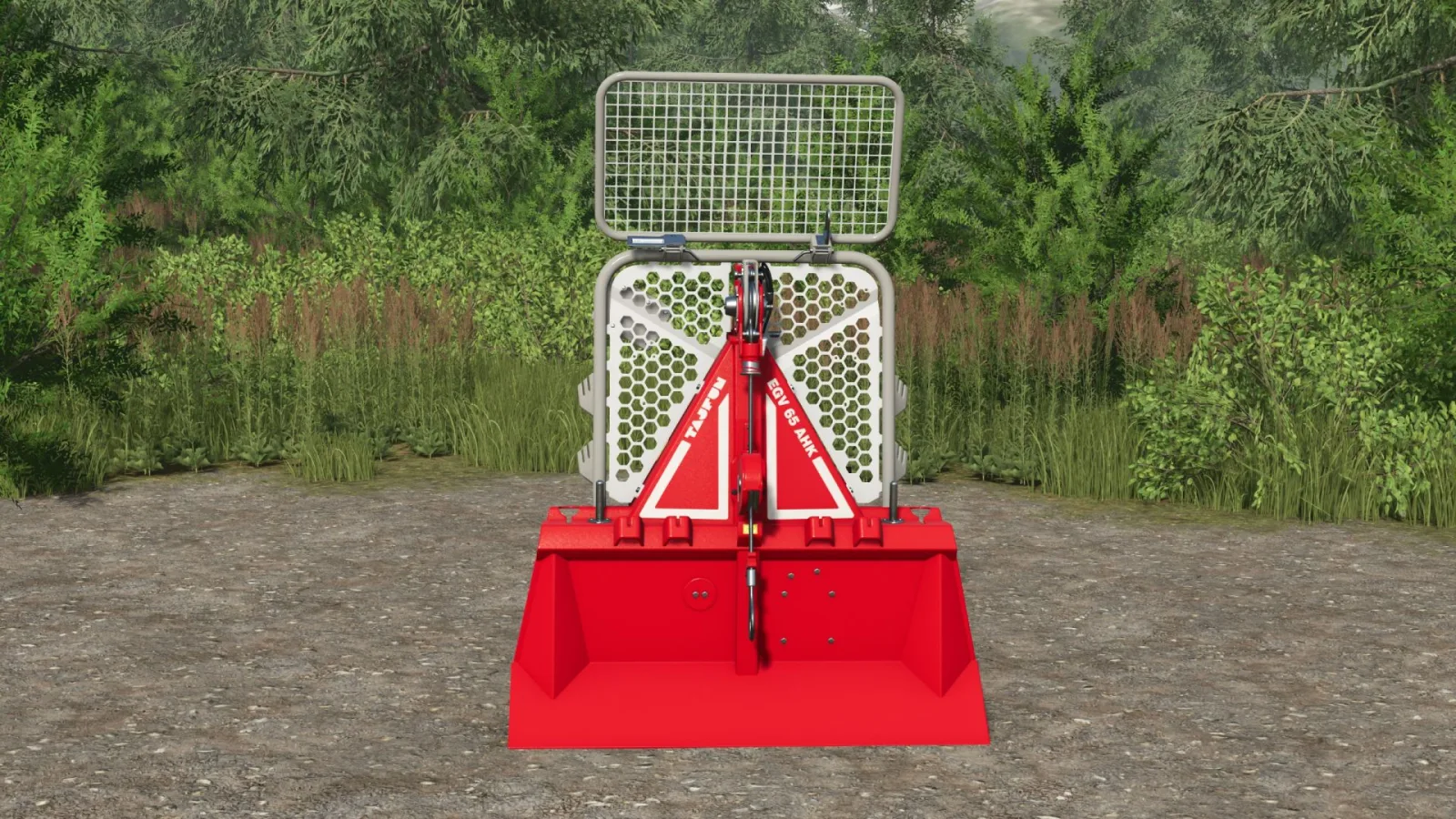 Reinforced cable winch 20T FS25