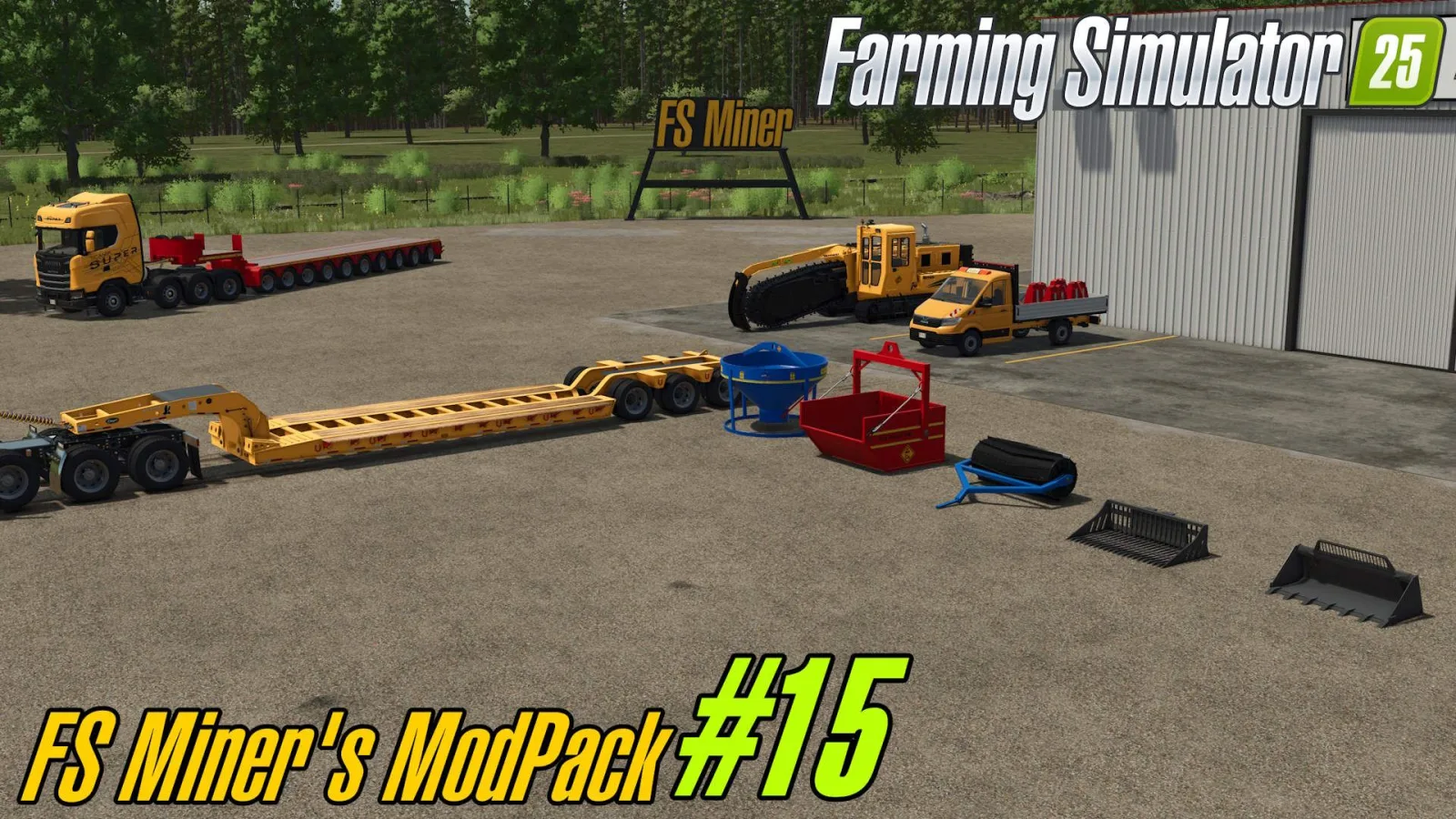 FS Miner's Mod Pack